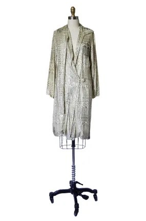 1920s Rare Handmade Assuit & Net Flapper Coat