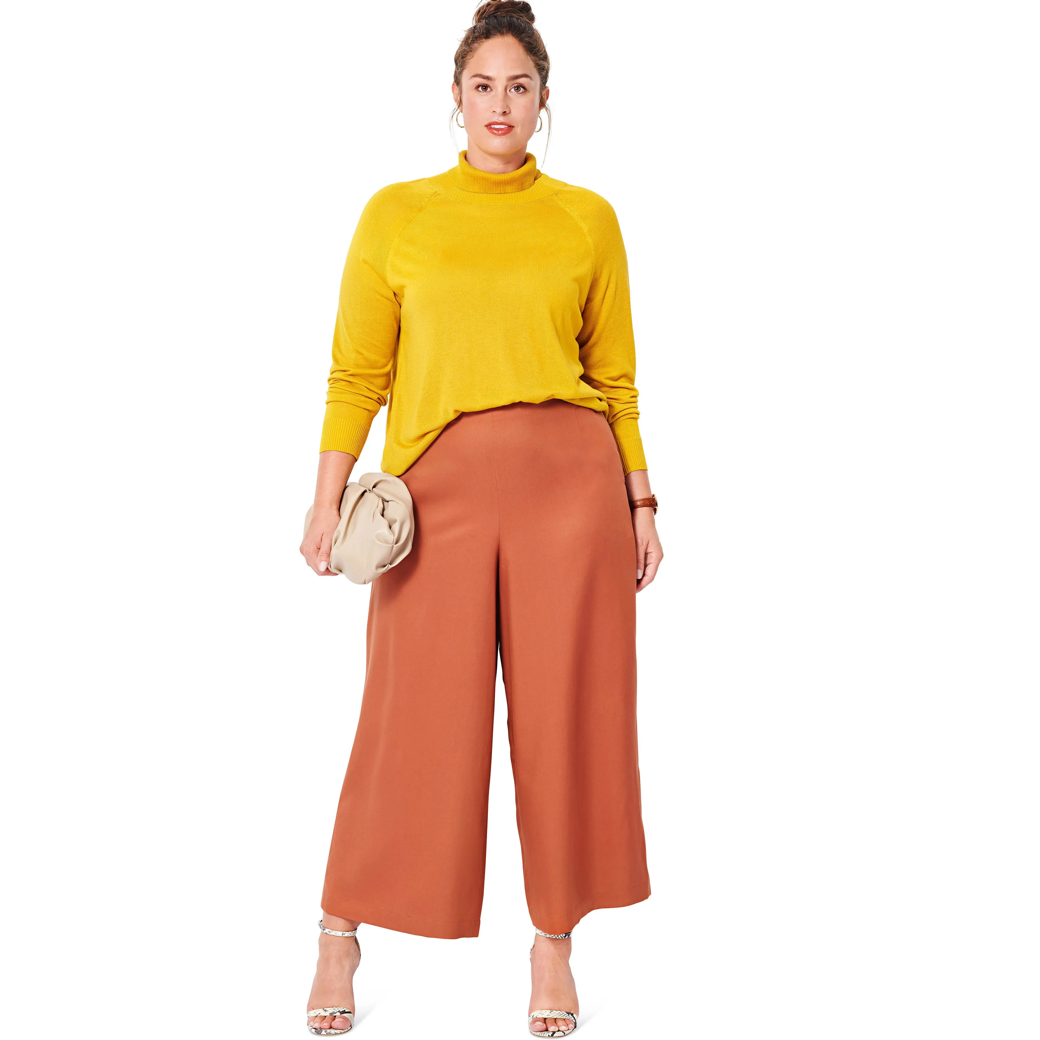 Burda Pattern 6035 Plus Size Skirt/Pants