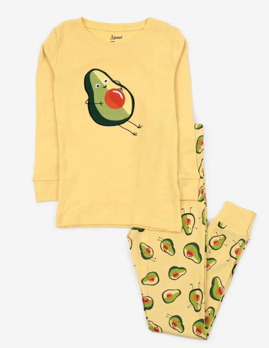 Cotton Food Print Pajamas