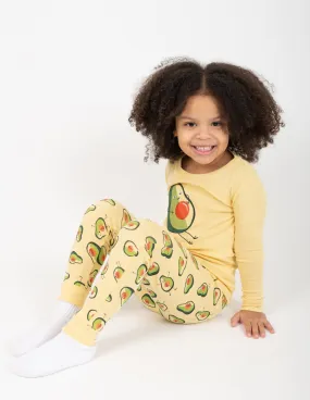 Cotton Food Print Pajamas