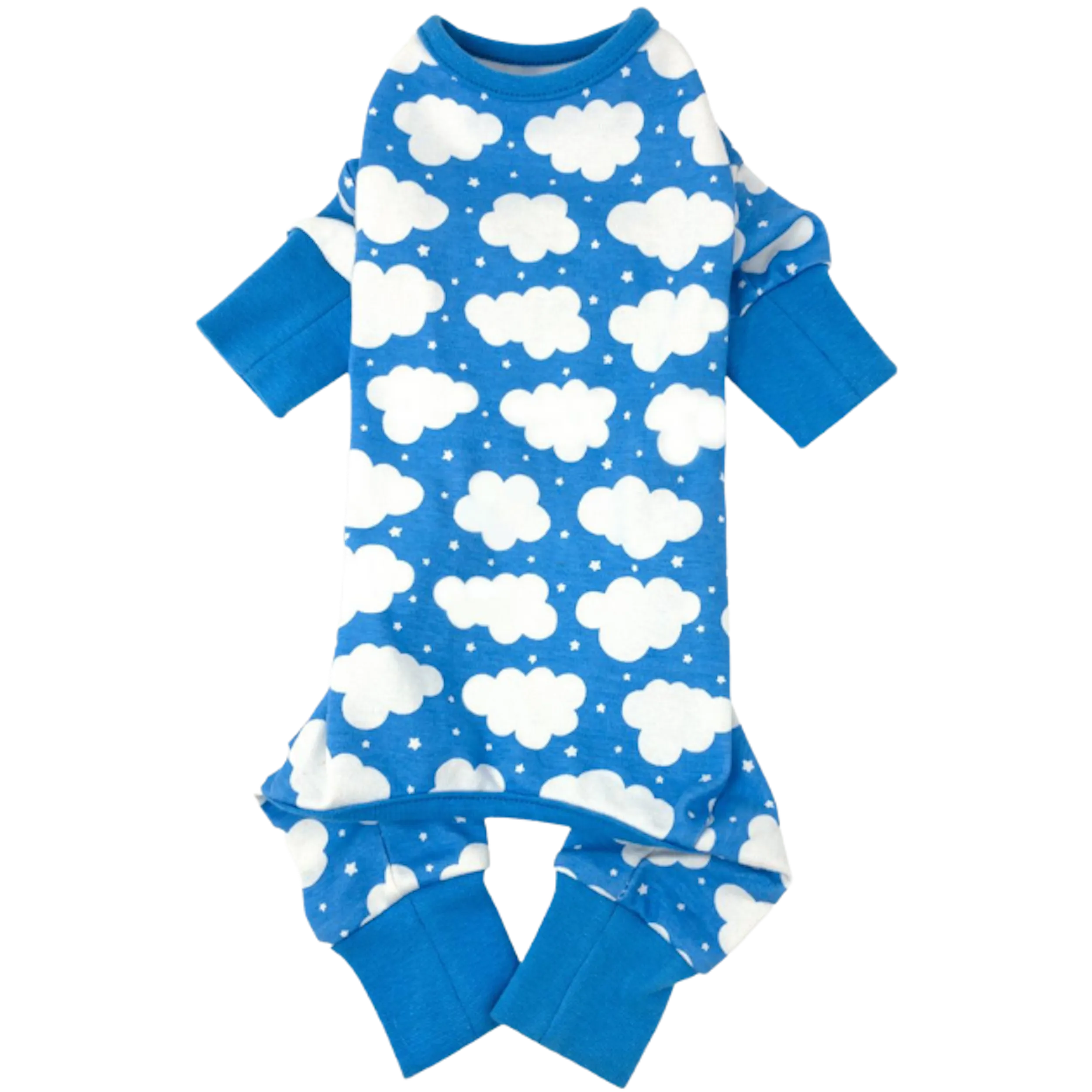 Cuddle Pup Pajamas | Fluffy Clouds Blue