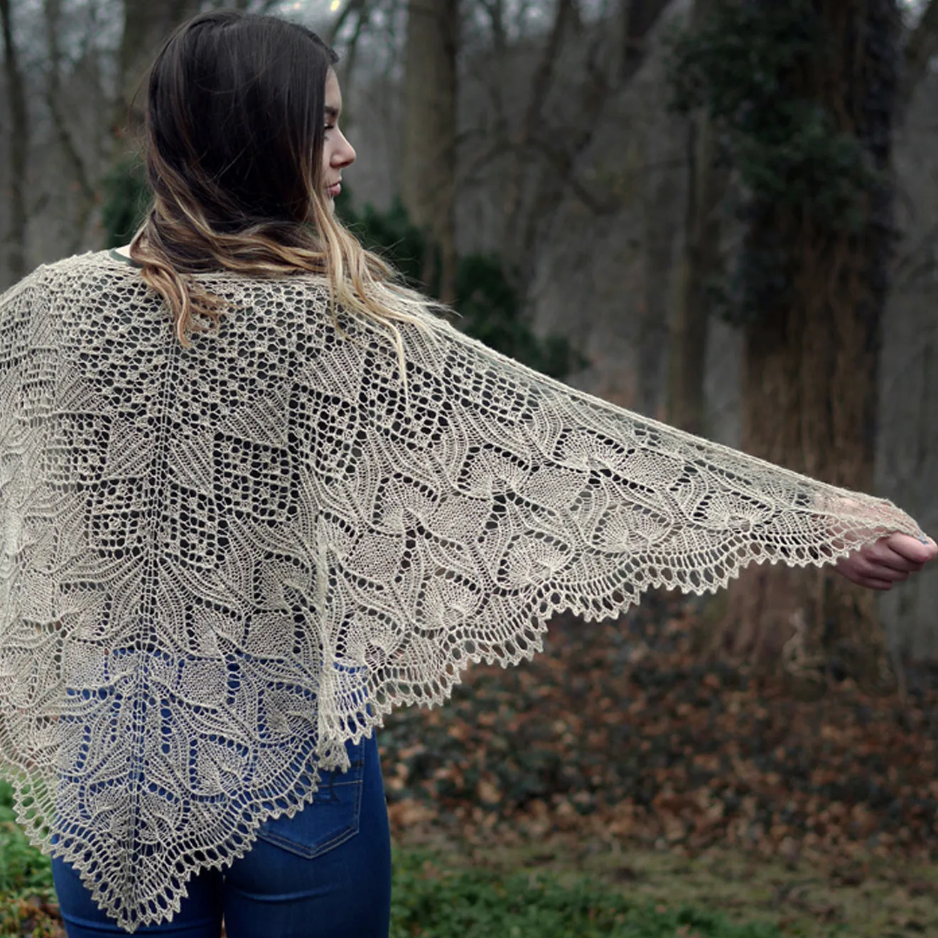 Harrier Lace Shawl <br/><small>knitting pattern</small>