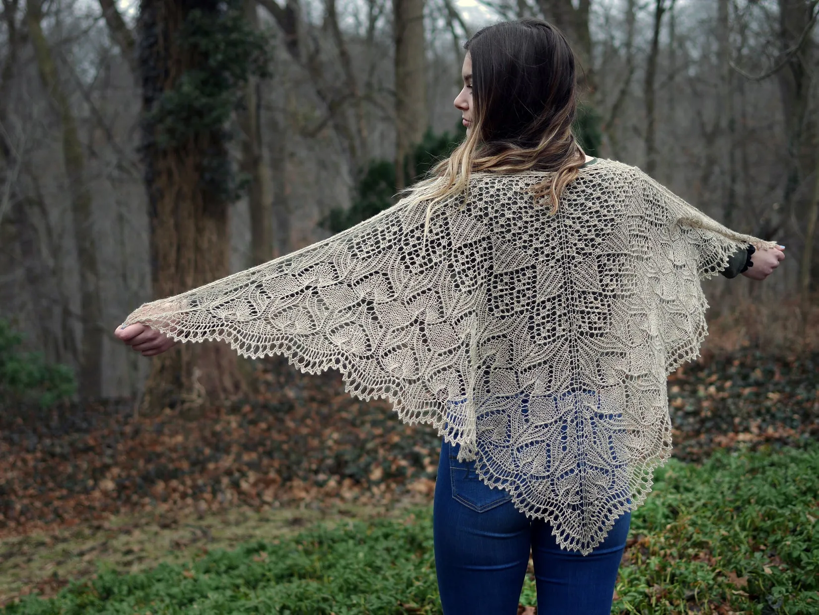 Harrier Lace Shawl <br/><small>knitting pattern</small>