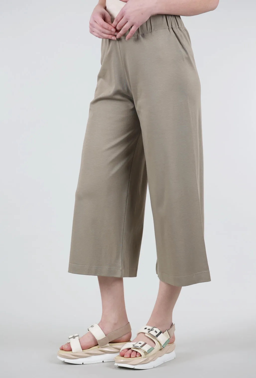 Jersey Gaucho Pant, Fawn