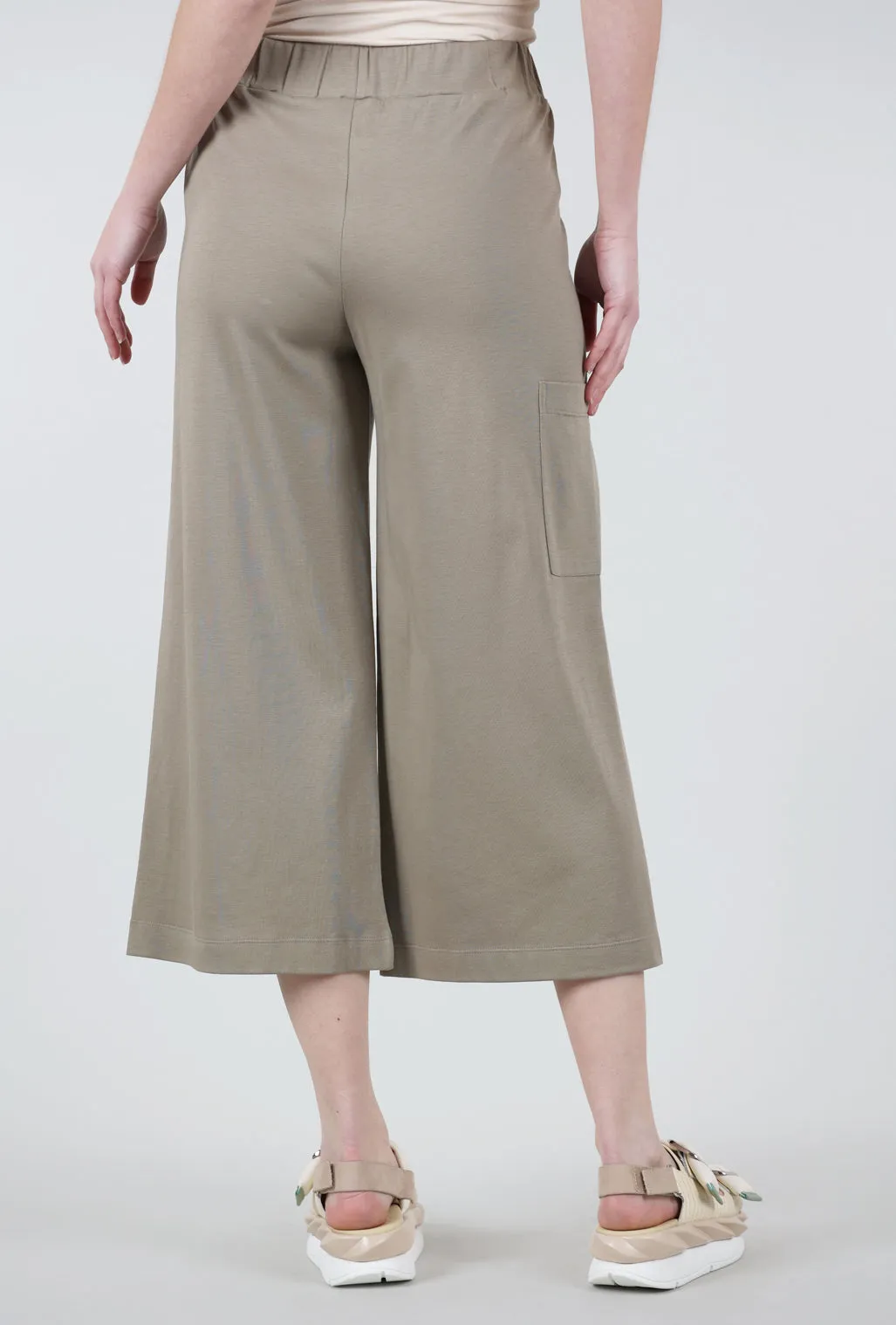 Jersey Gaucho Pant, Fawn