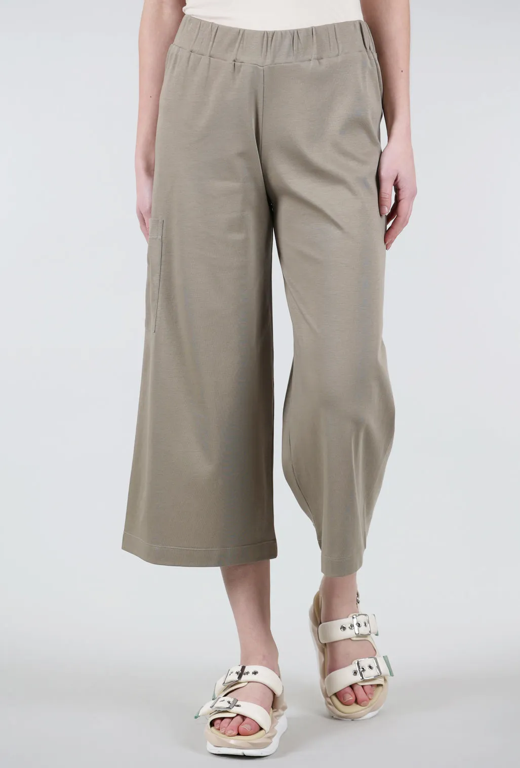 Jersey Gaucho Pant, Fawn