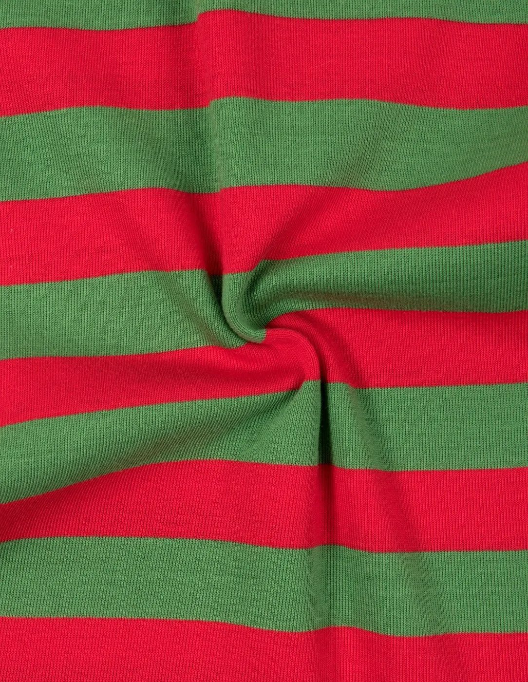 Kids Cotton Red & Green Stripes Pajamas