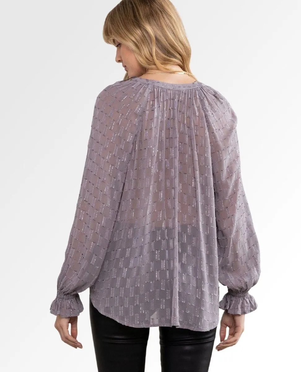 Last Dance Chiffon Blouse