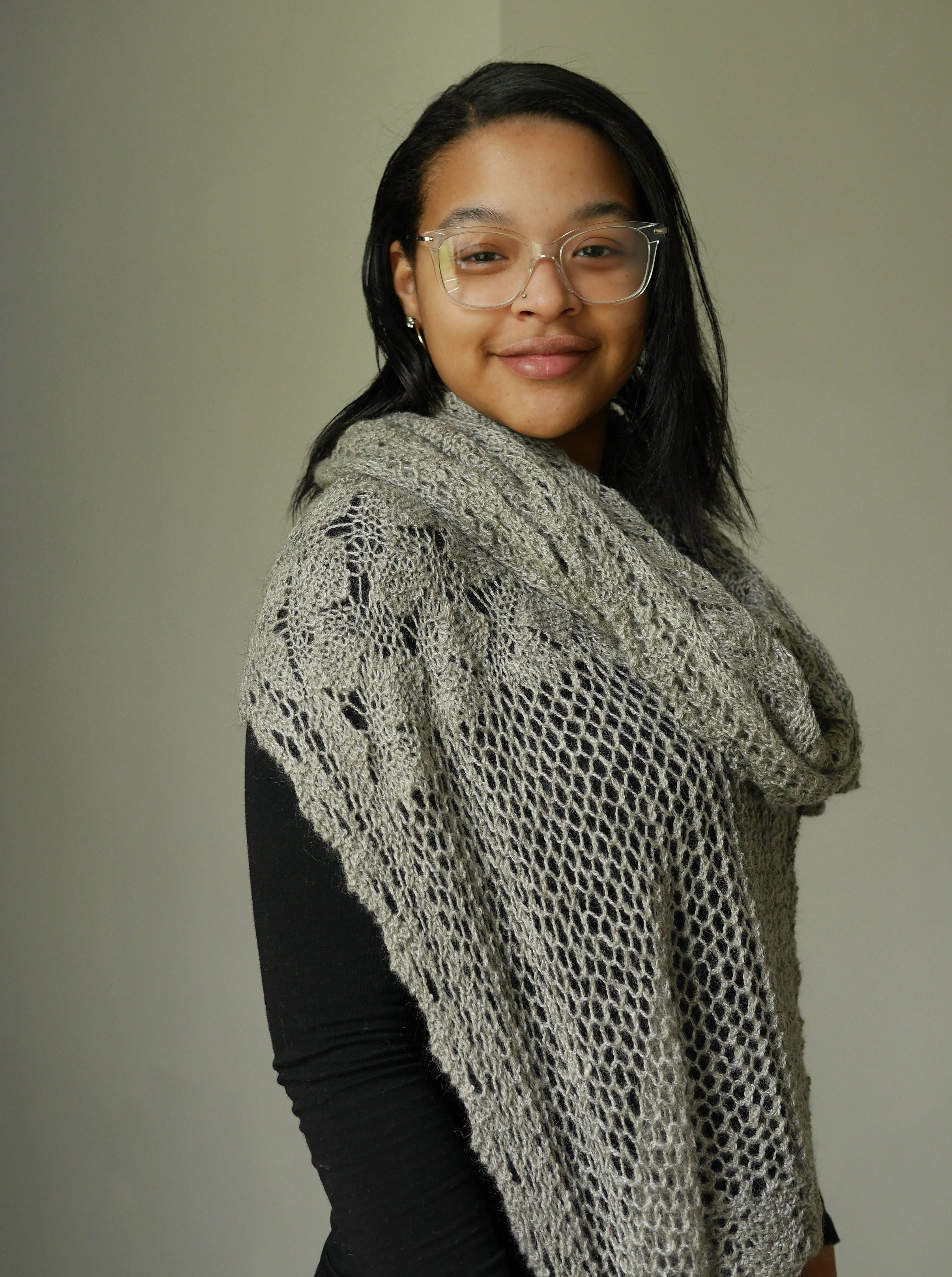 Morning Glory Wrap <br/><small>knitting pattern</small>