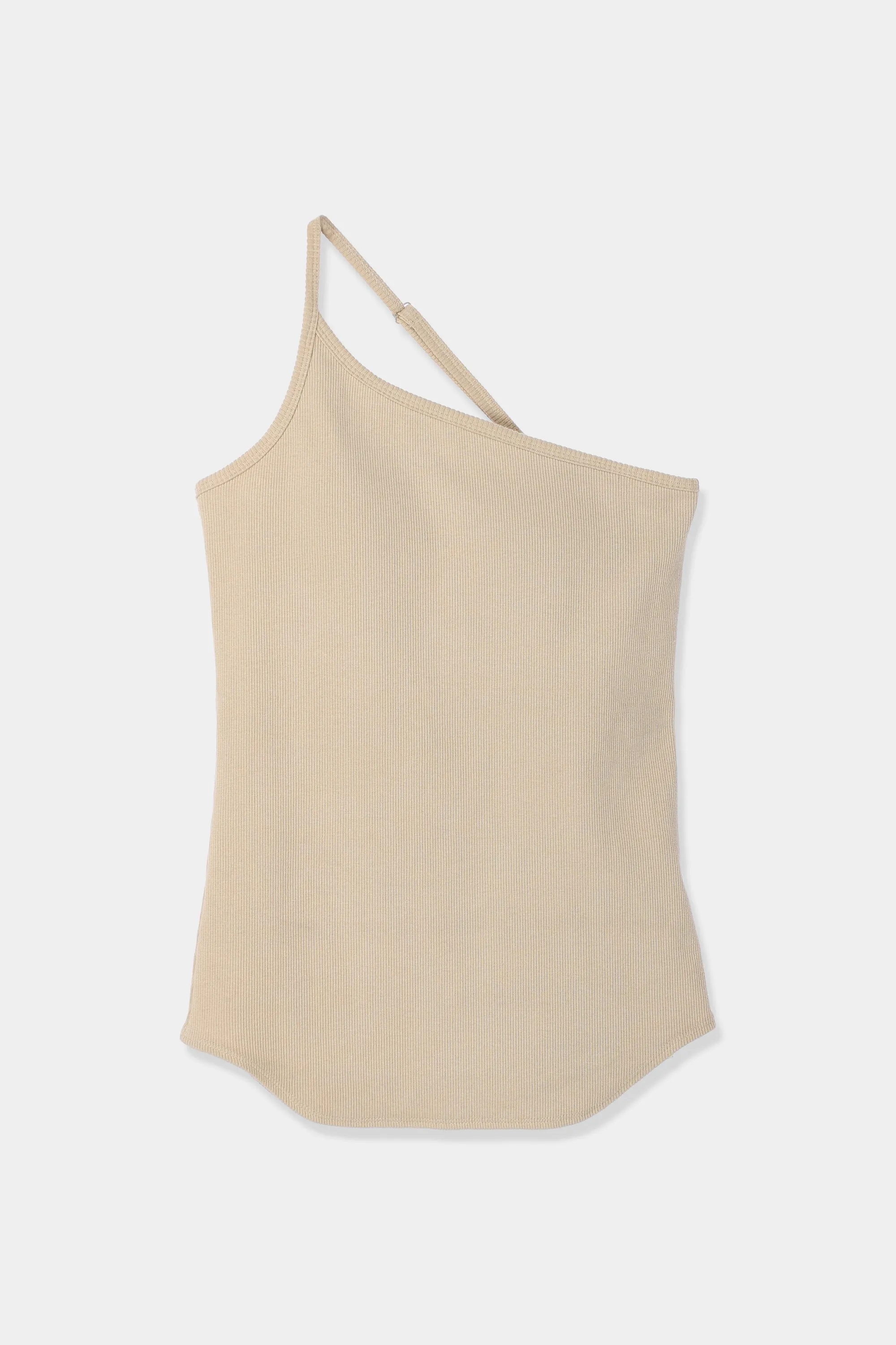 one shoulder camisole