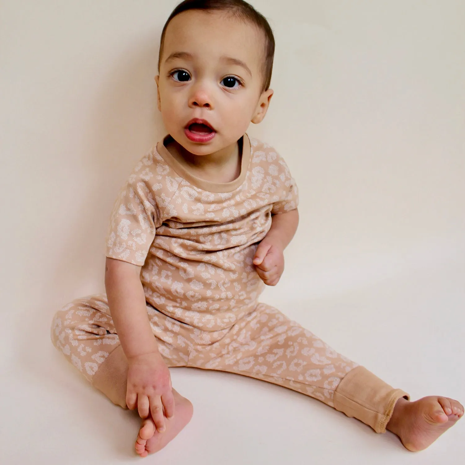 Organic Cotton Cheetah Jammies