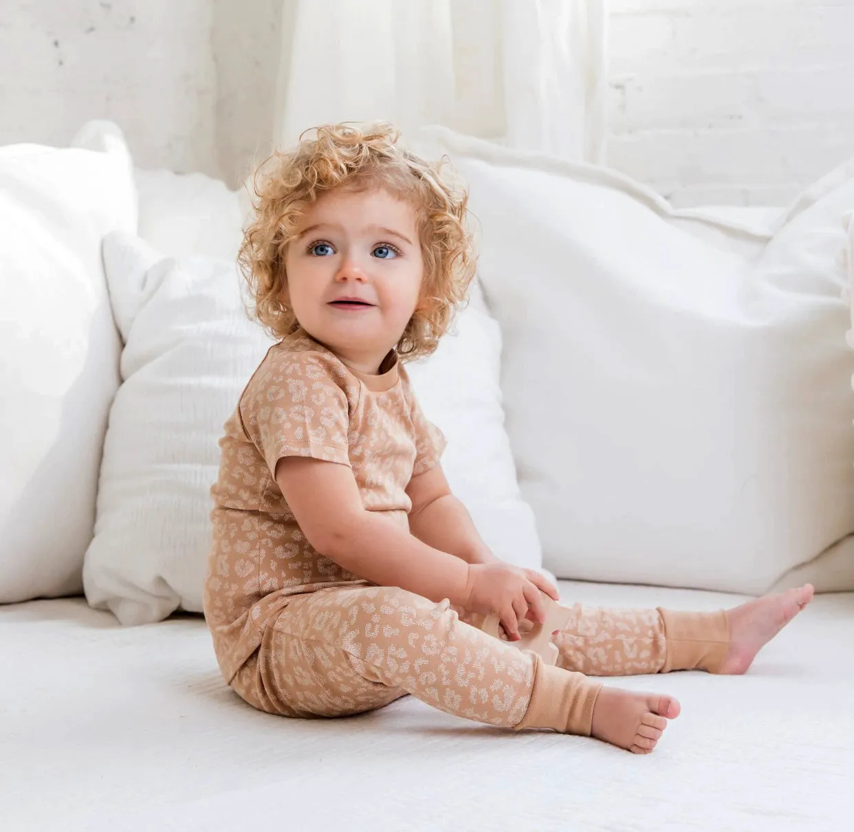 Organic Cotton Cheetah Jammies