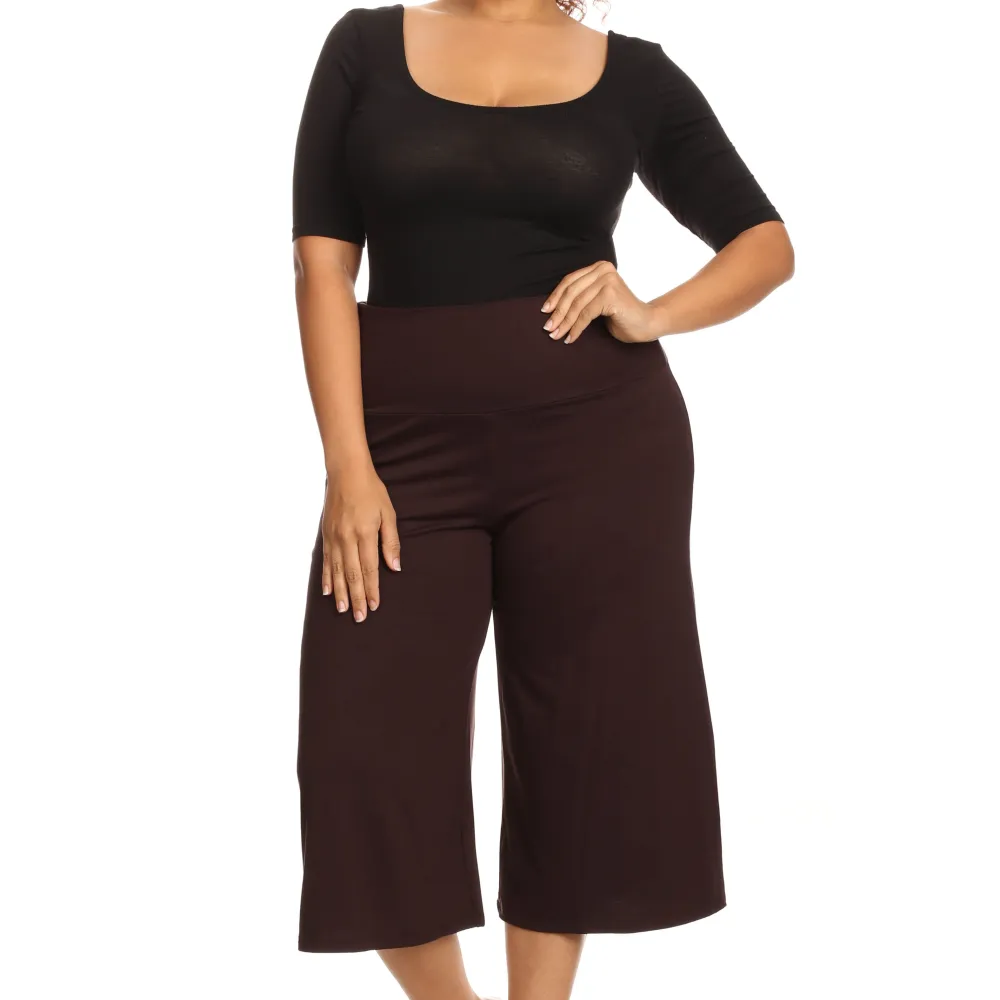 Plus Size Gaucho Pants