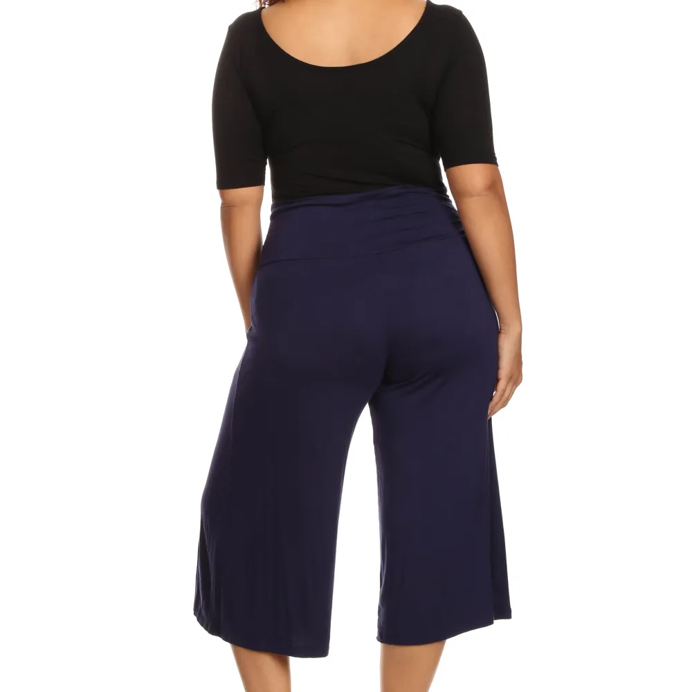 Plus Size Gaucho Pants