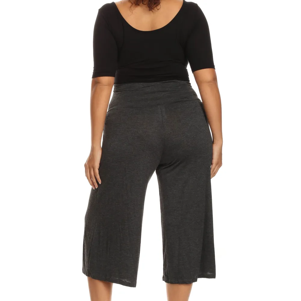 Plus Size Gaucho Pants