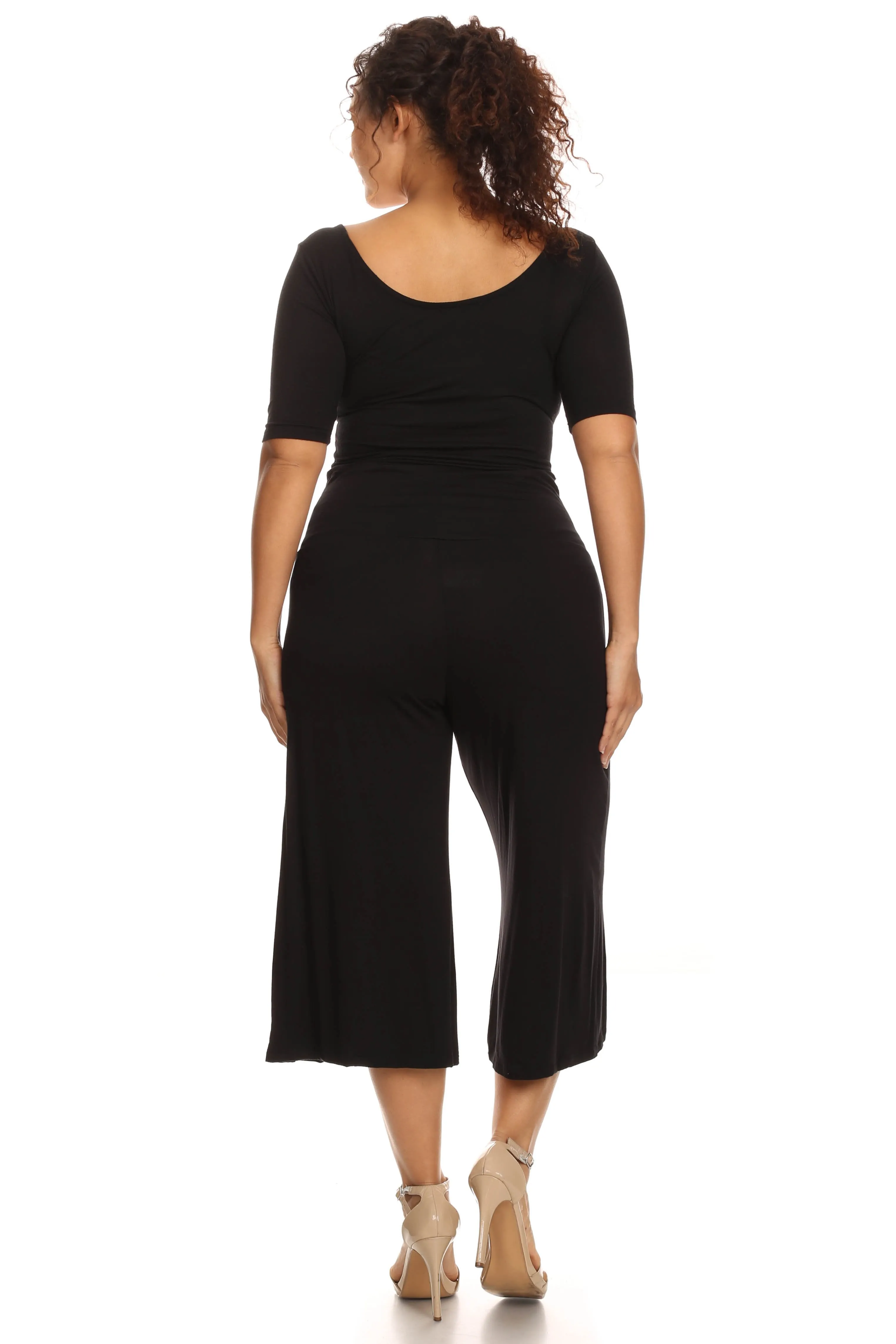 Plus Size Gaucho Pants