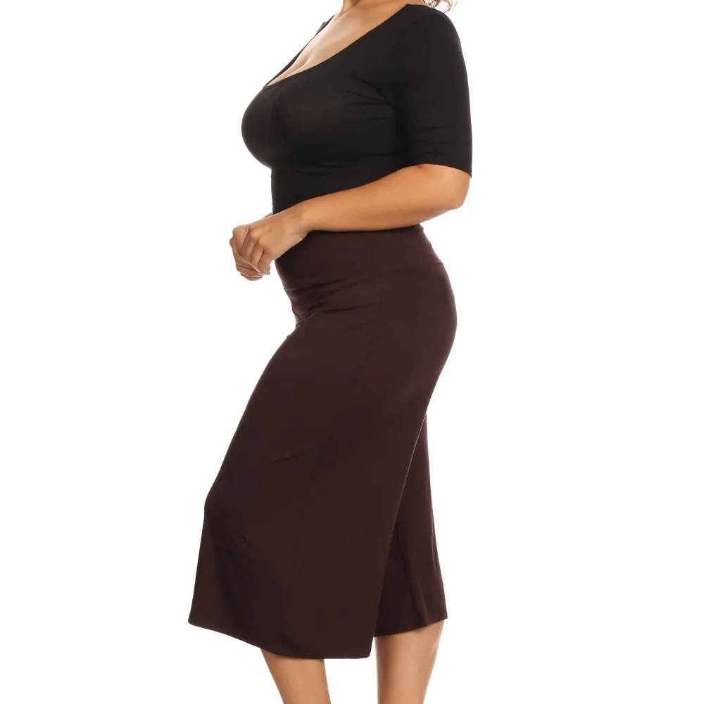 Plus Size Gaucho Pants