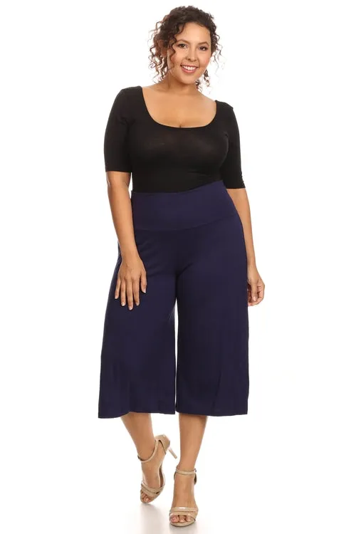 Plus Size Gaucho Pants