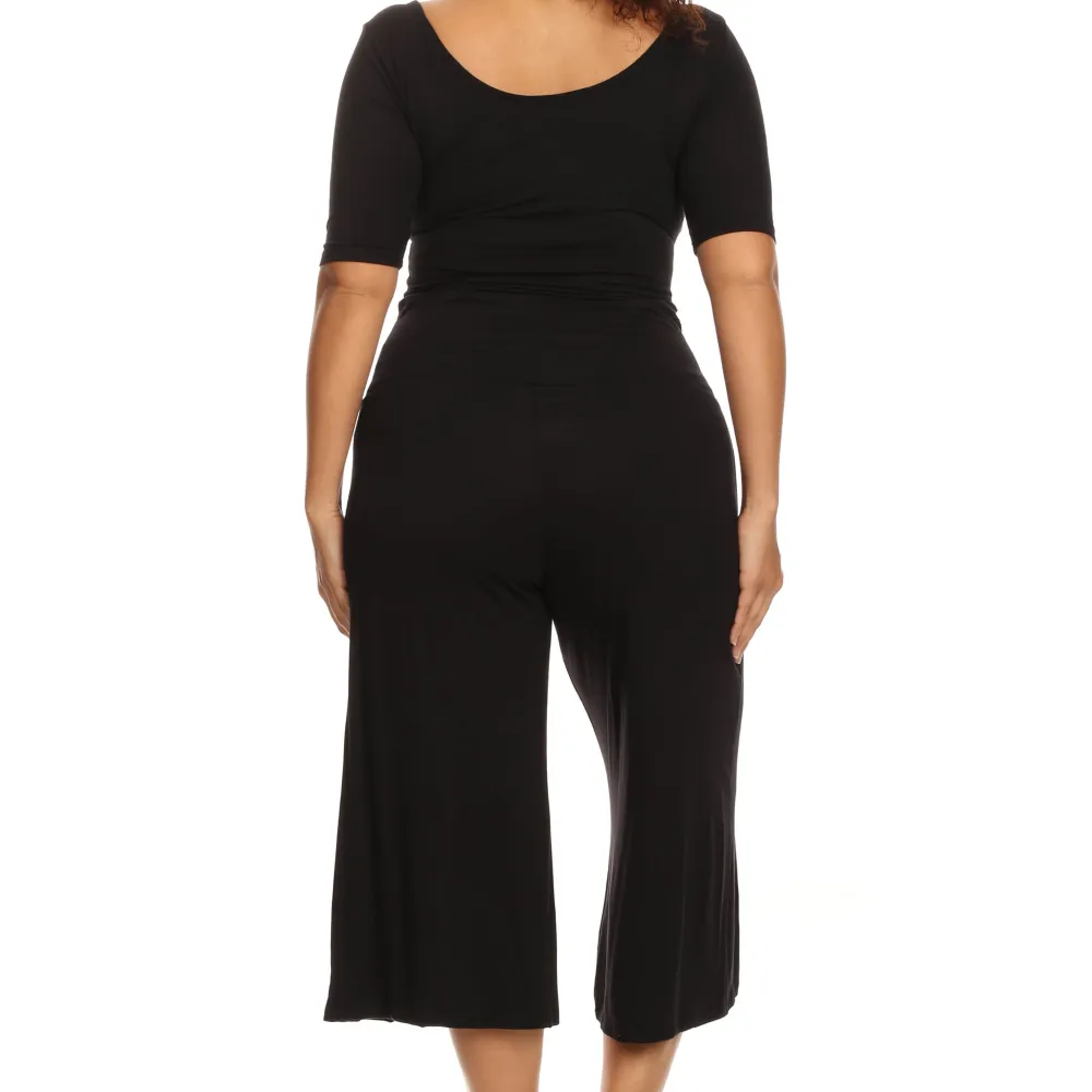 Plus Size Gaucho Pants