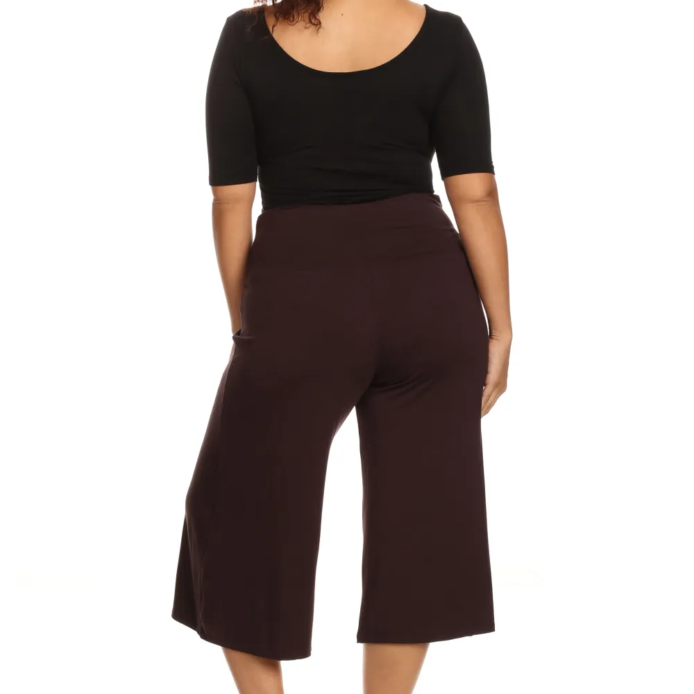 Plus Size Gaucho Pants