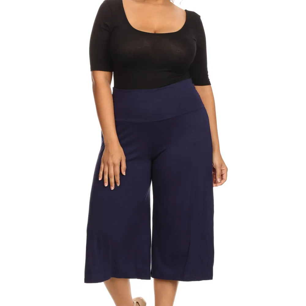 Plus Size Gaucho Pants