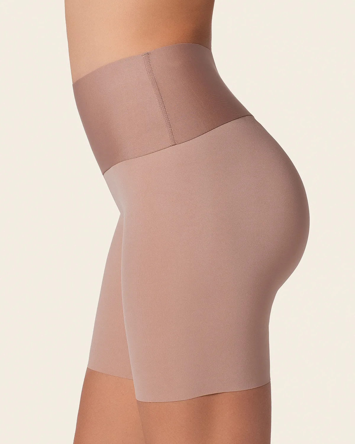 Stay-In-Place Seamless Slip Short