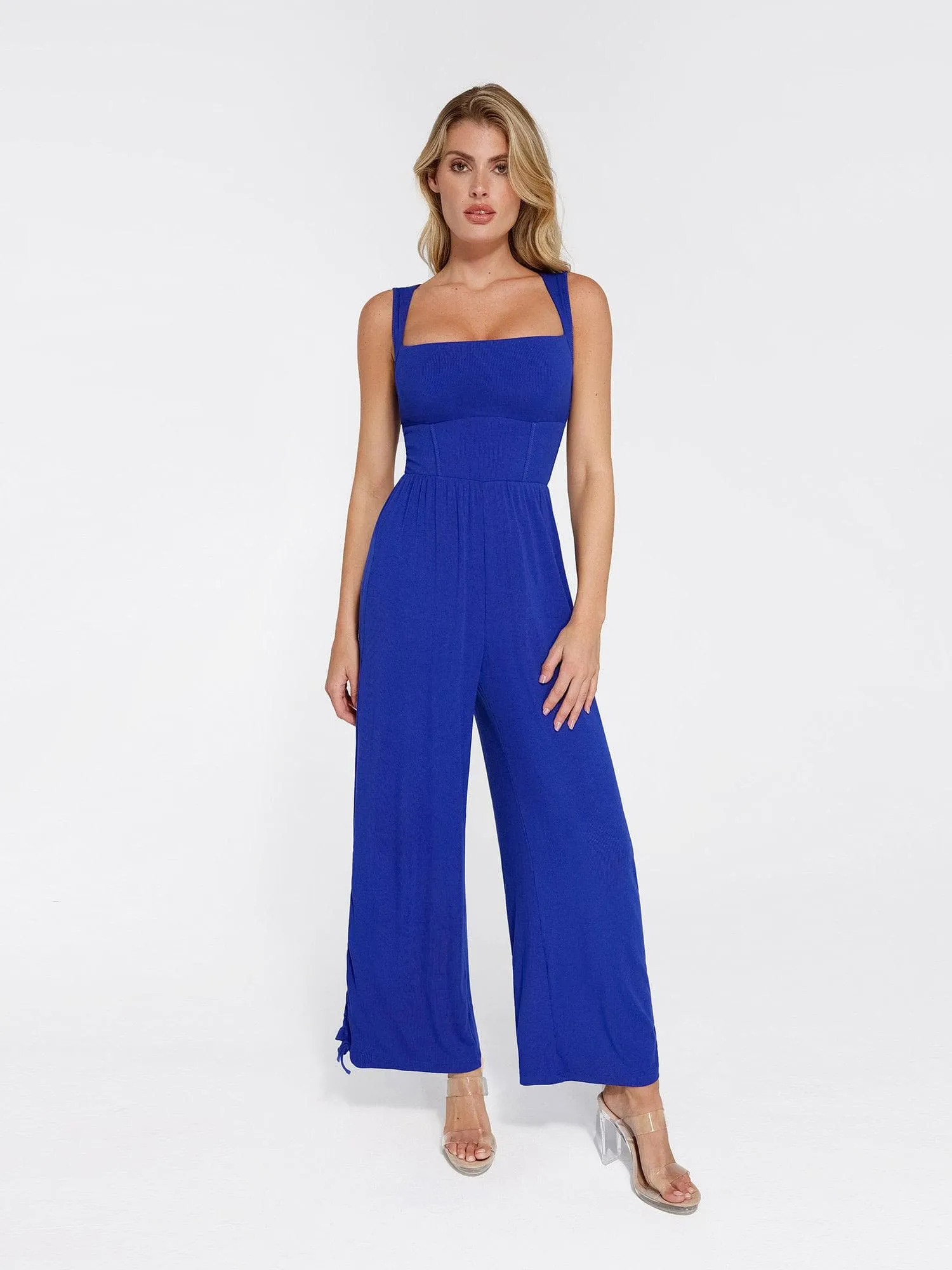 The Shapewear Jumpsuit with Adjustable Trouser Legs