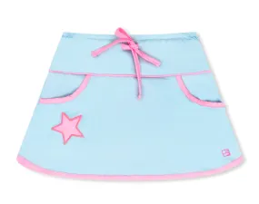 Tiffany Skort - Cotton Candy Blue/Flamingo Pink/Star