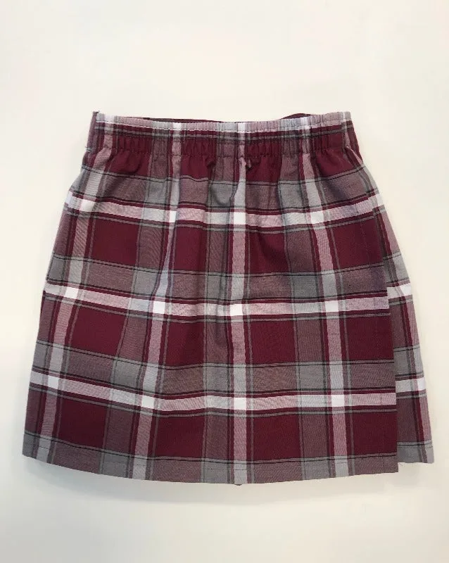 U Pull On Skort Plaid 54 (discontinuing)