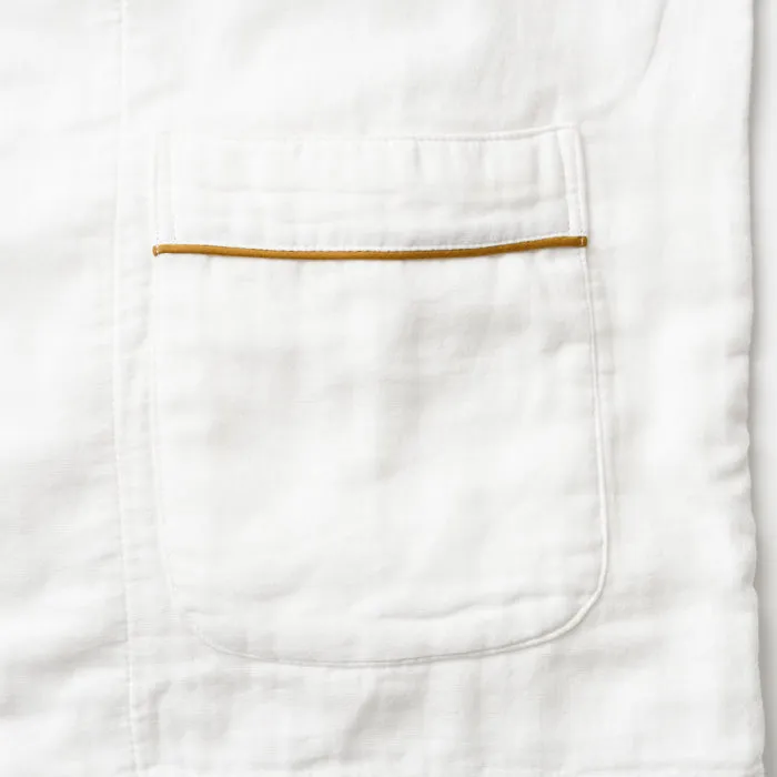 White 2 Layered Gauze Pajamas Set [Kyo Wazarashi Mensya]