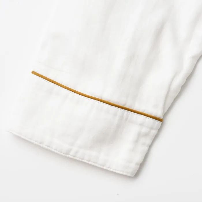 White 2 Layered Gauze Pajamas Set [Kyo Wazarashi Mensya]