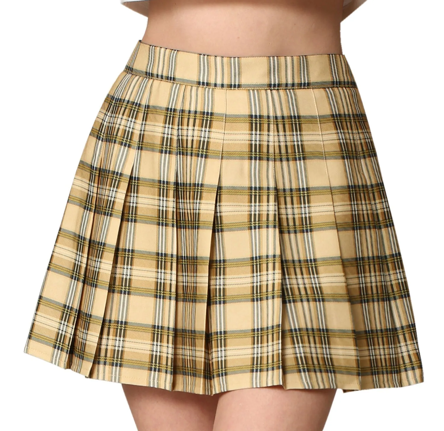 Women's Pleated Active Skort with Shorts and Phone Pocket