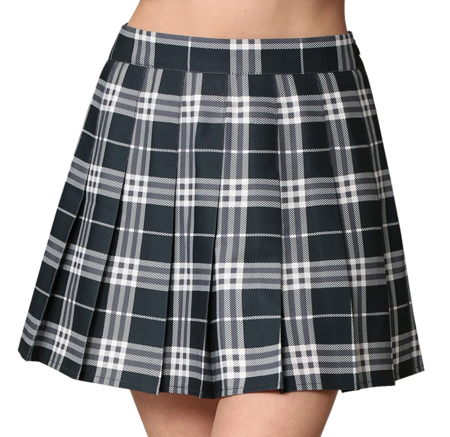 Women's Pleated Active Skort with Shorts and Phone Pocket