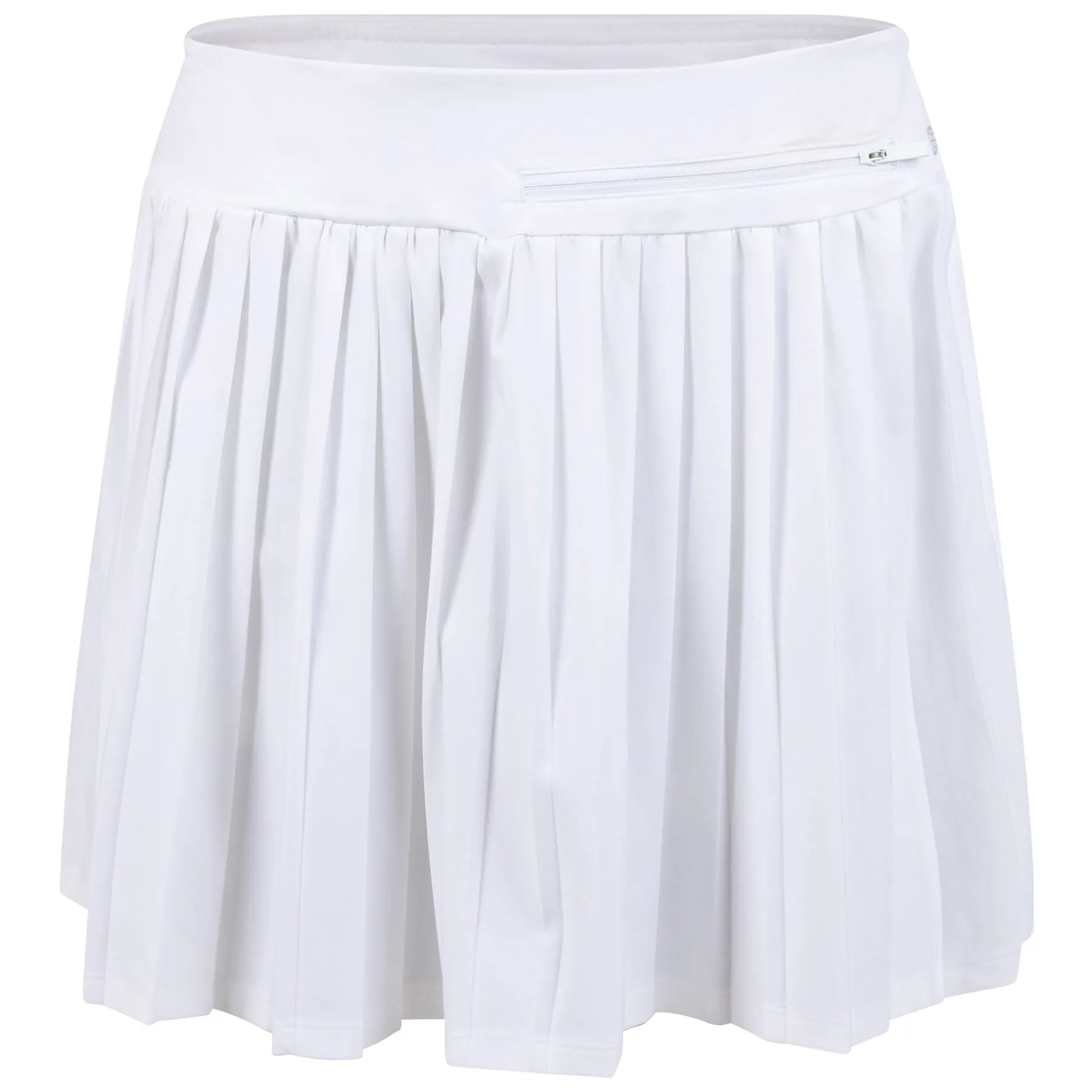 Womens Pleated Skort White - AW23