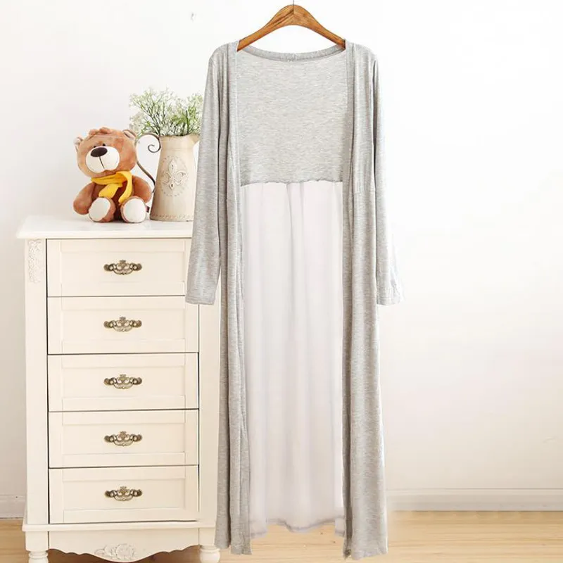 Women's Summer Casual Loose O-Neck Long Cardigan